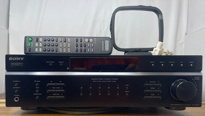 Sony STR-DE197 FM Stereo Receiver Original Remote, Antennas Bundle FREE SHIPPING