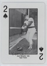 1985 Hey Hey Cubs Jack Brickhouse Playing Cards Keith Moreland #2S 0b3