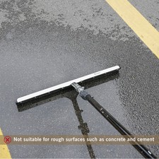 24" Rubber Floor Squeegee – Heavy-Duty Non-Marking Blade for Smooth Concrete Flo