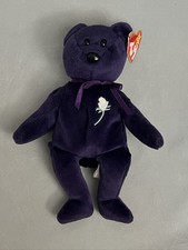 Ty Beanie Baby Princess Diana Bear 1997 Plush