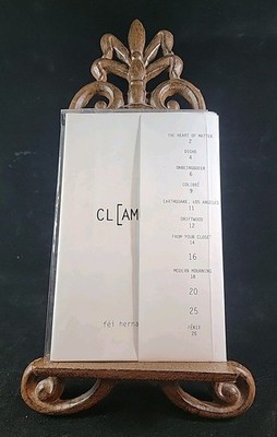 SIGNED CL[AMOR] fei hernandez Poetry Book