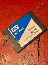 WD Blue 1TB 3D NAND SATA SSD WDS100T2B0A Tested 100% Health Internal Hard Drive
