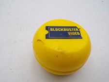Vintage Blockbuster Video Promotional Yo-Yo WOW What a YoYo Toy Yellow