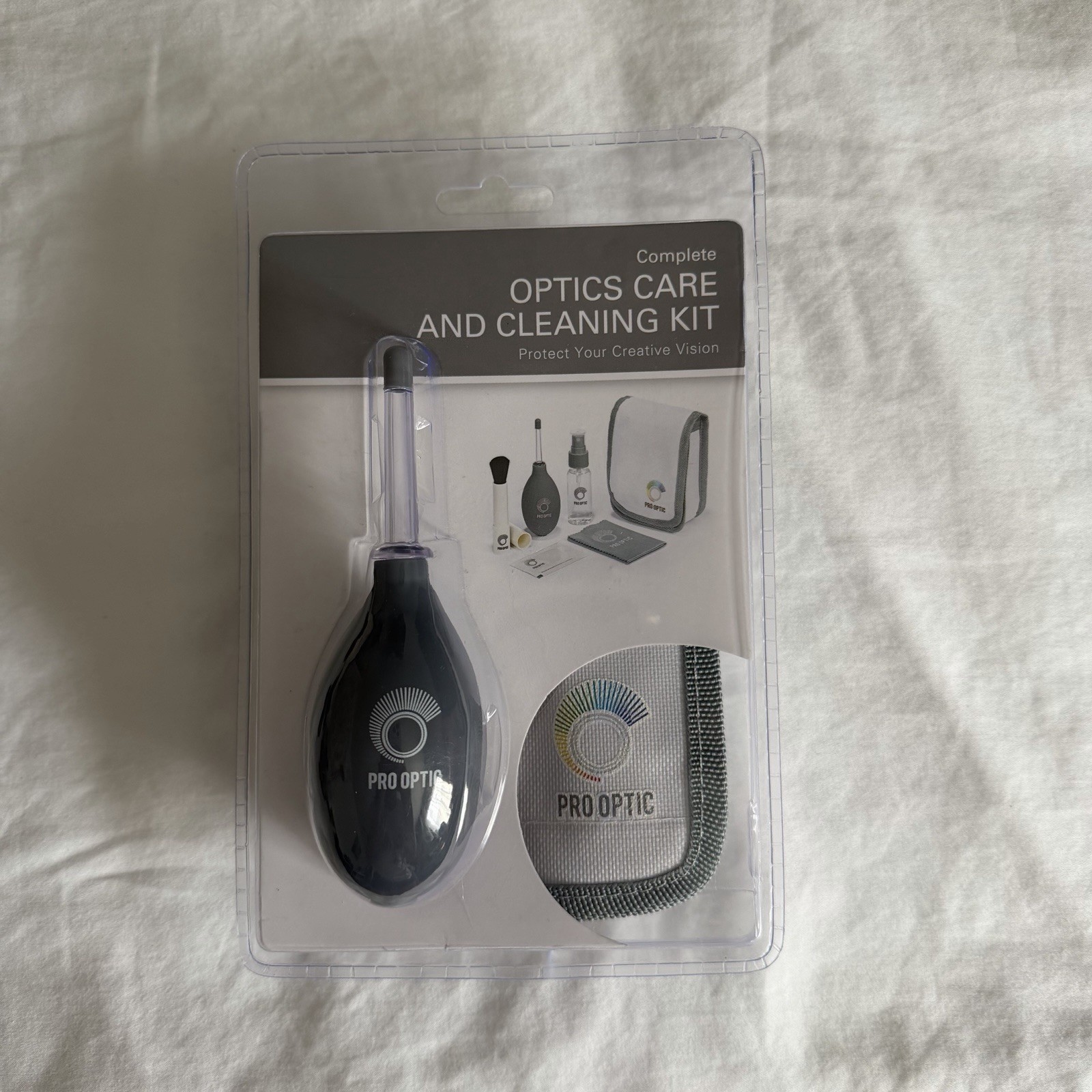 Pro Optic Complete Optics Care and Cleaning Kit For Camera Lens, Filters, Glass