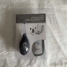 Pro Optic Complete Optics Care and Cleaning Kit For Camera Lens, Filters, Glass