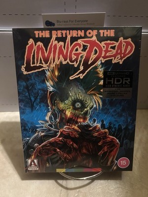 The Return of the Living Dead 4K Limited Edition Blu-ray (UK)[1985] Arrow Slip