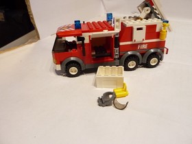 City 7239 Fire Engine With Instructions Used
