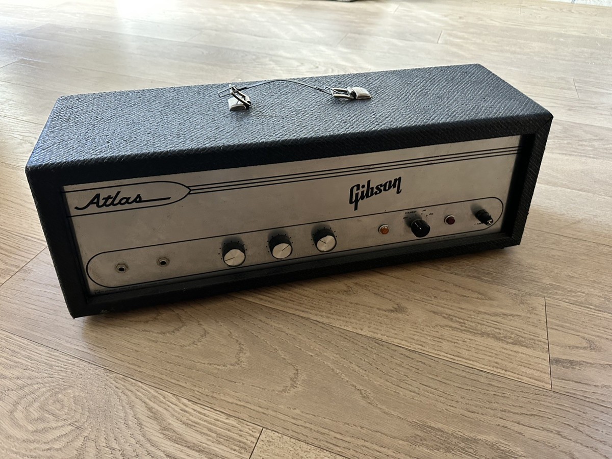 Vintage Gibson Atlas Tube Amp Head 2-Channel 1960s | eBay