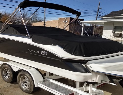 25 oder 50 DURABLE DOT SNAP - Polster - Marine - Bezüge - Canvas - Bild 4 von 5