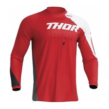Thor Sector Edge Rot Cross Jersey Trikot Moto...