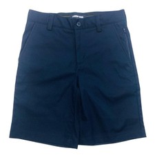 B05-Lands End, 8Y, poly performance short NWOT Navy Blue 