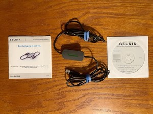 Belkin Easy Transfer Cable For Windows 7 Model #F5U279 With Software