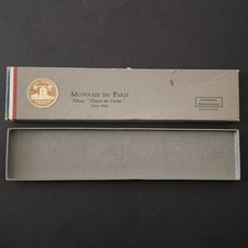 VIDE EMPTY / COFFRET FDC VIDE SERIE FRANCS 1966 FRANCE SANS LES MONNAIES / USURE