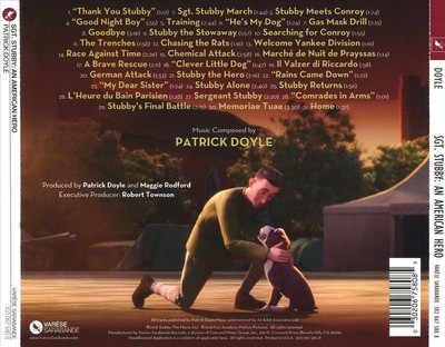 PATRICK DOYLE (COMPOSER) - SGT. STUBBY: AN AMERICAN HERO [ORIGINAL MOTION PICTUR