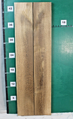 Rustic Chestnut Oak Set of 2 Boards 45''L x 6.75'' W x 1.75'' T #3225