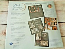 Creative Memories 12" x 12" Black Scrapbook Refill Pages 15 Sheets 30 Pages NIP