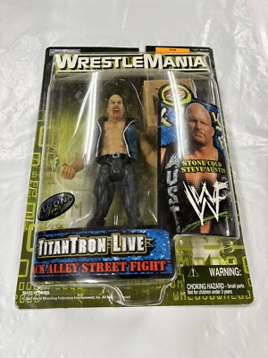 WWF Jakks Pacific Wrestlemania 2000 TITAN Tron Live Stone Cold