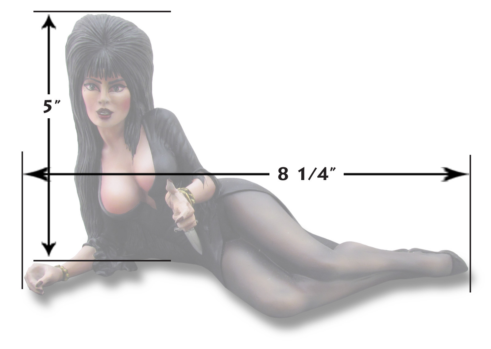 Jimmy Flintstone Elvira resin model kit DRF121