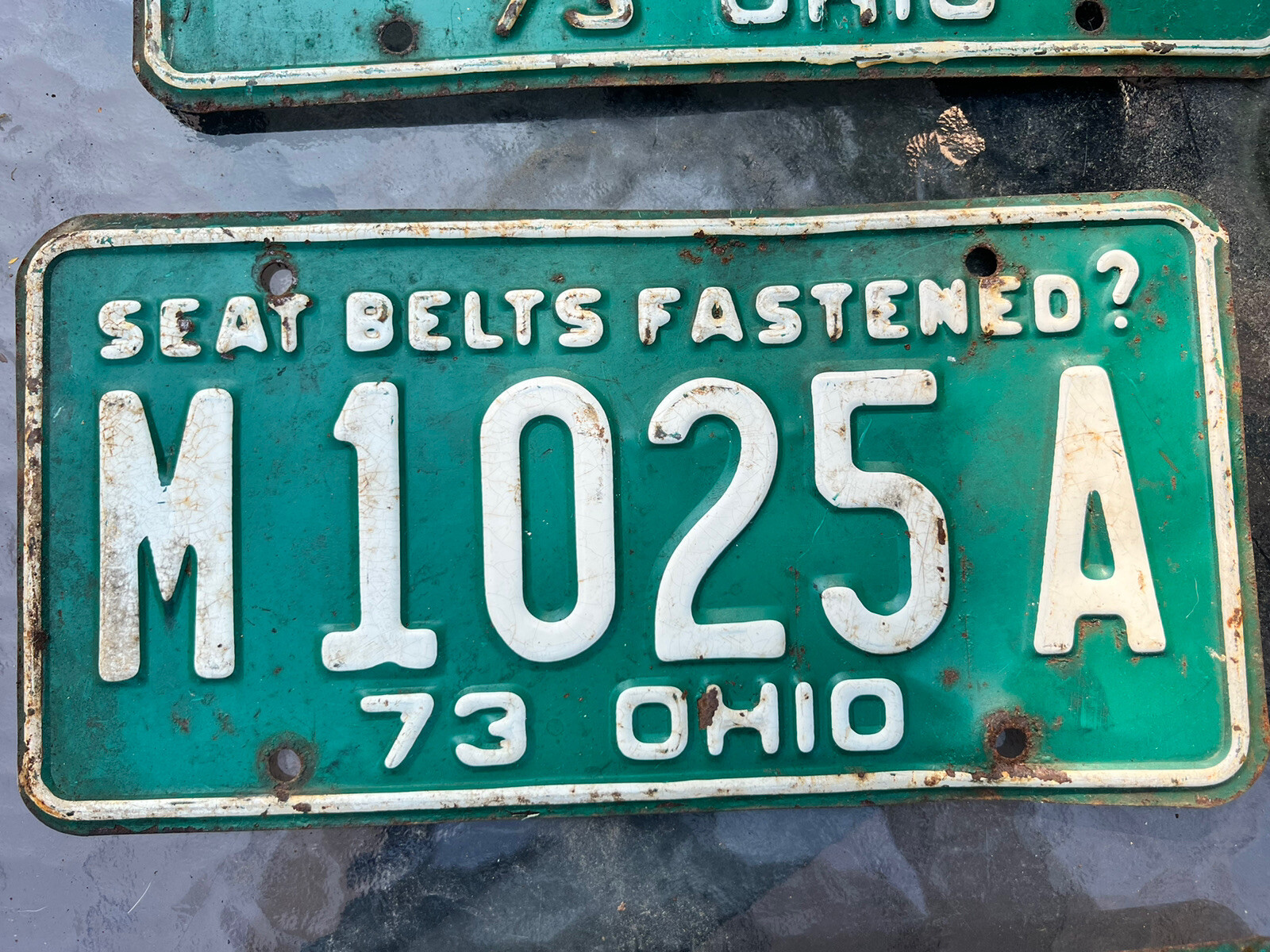 Vintage Ohio License Plates Years 19471974 eBay