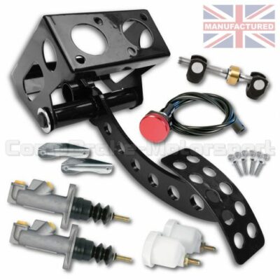 UNIVERSAL BREMSE OBEN MONTIERT NACH VORNE GERICHTET HYDRAULISCHE PEDAL BOX KIT - SPORTLINE 1