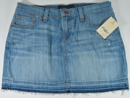 NWT LUCKY BRAND Charlie Mini Skirt Women's Denim Blue Sexy/Stylish! Gift Sz 6/28 - Picture 1 of 4
