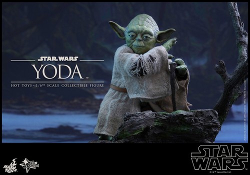 Hot Toys MMS369 Star Wars: The Empire Strikes Back - Yoda 1/6 Figure - Picture 7 of 13