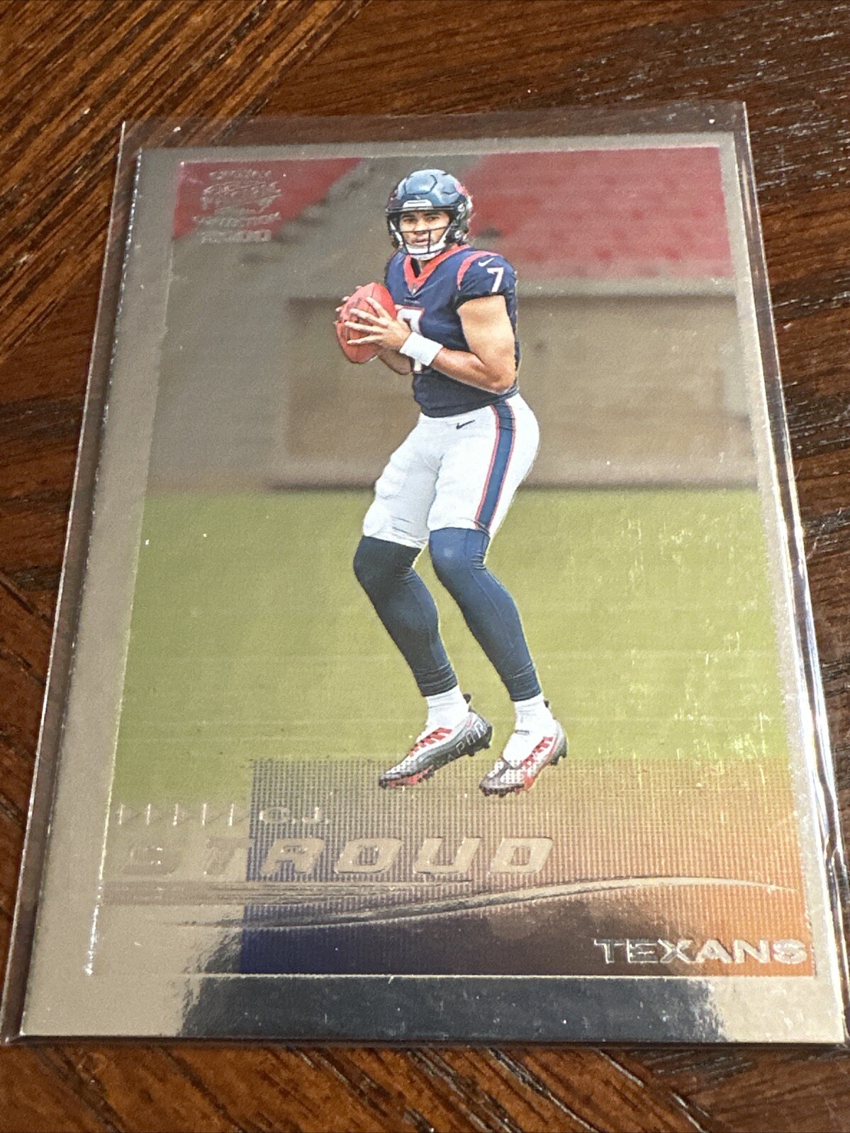 2023 Zenith Football CJ Stroud #7 Pacific 2000 Throwback Rookie Texans