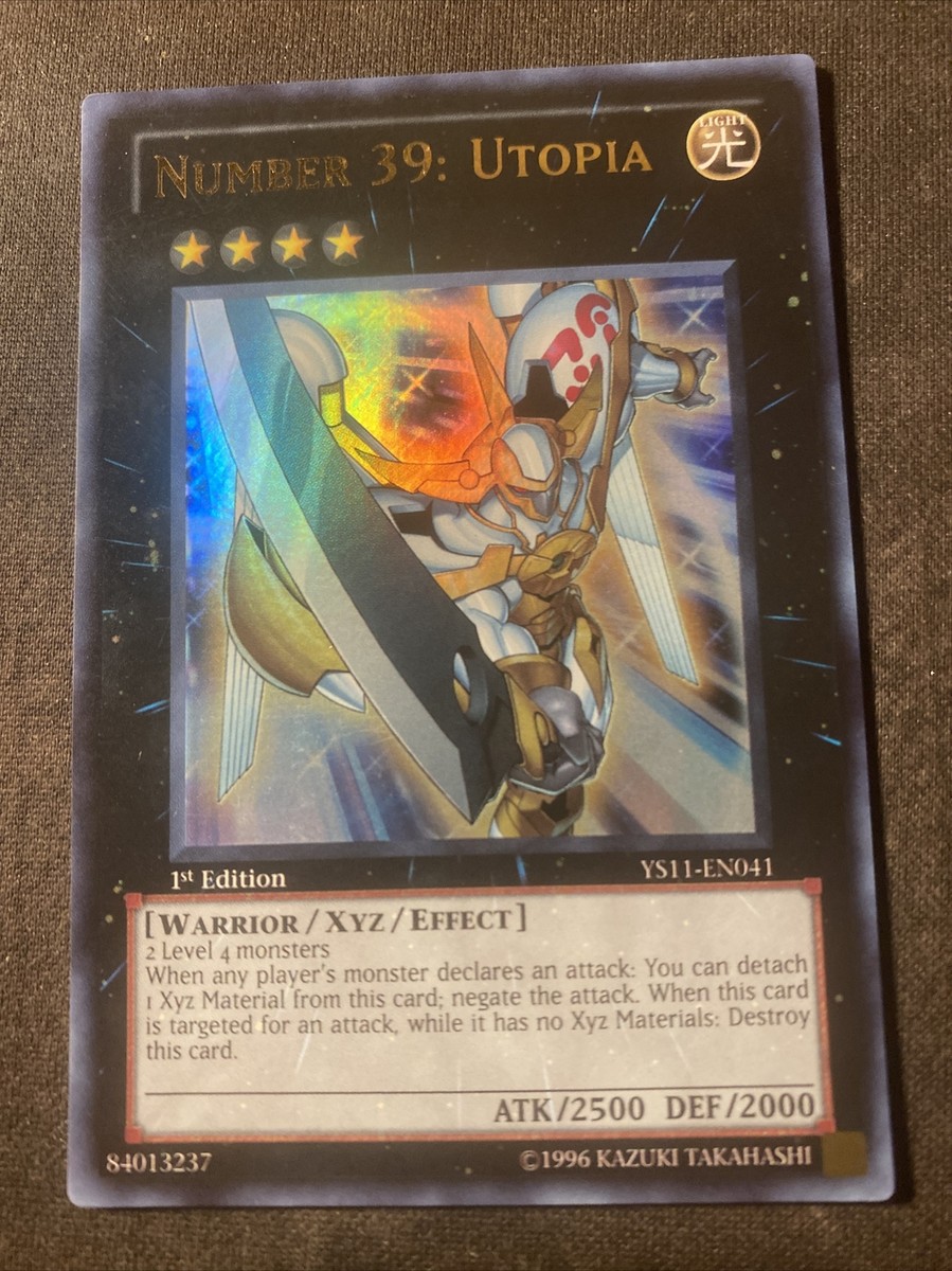 Number 39: Utopia YS11-EN041 Ultra Rare 1st Edition | eBay