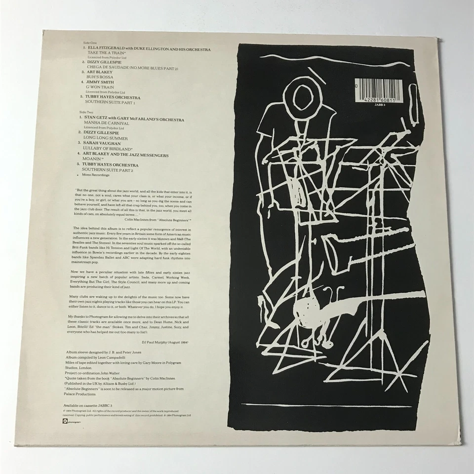 Various Artists - Jazz Club LP Vinyl Record - JABB 3  EX/EX - Image 2 of 4