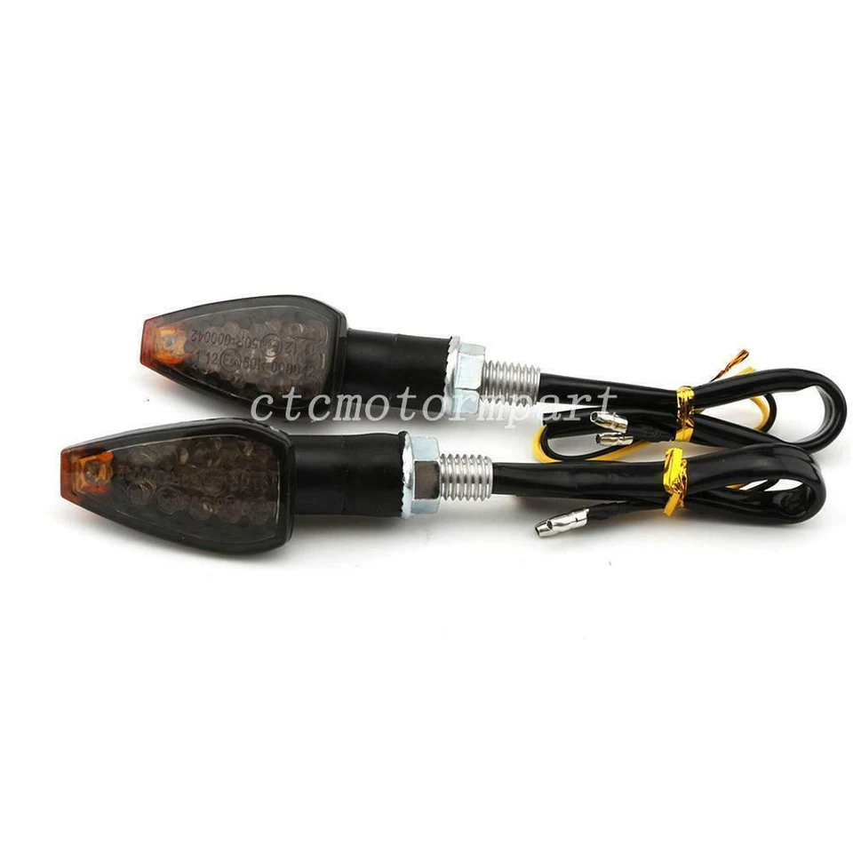 Mini luces LED de plástico de 3,5" para Suzuki GS450 GS500E GS1000 Foto 2 de 4