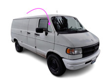 Fits : 1985-1992 Dodge Van Passenger Side Front Right Vent Window Glass