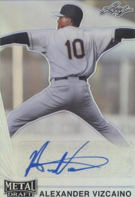 2021 Leaf Metal Draft - Alexander Vizcaino #LA-AV2 - 1 of 1