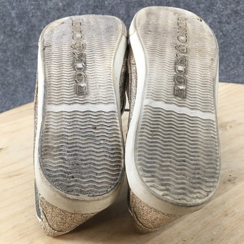 Rock & Candy by Zigi Bootsschuhe Damen 8,5 Bootsschuhe Gold Glitzer Freizeitkomfort - Bild 7 von 11