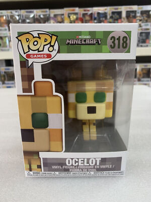 FUNKO POP! Games: Minecraft - OCELOT (318) Collectible Figure