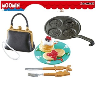 Re-Ment ''Moomin Homestyle #3-Pancakes'', 1:6 scale dollhouse kitchen food minis