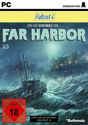 Fallout 4 - Far Harbor - AddOn (PC, 2016, Nur Steam Key Download Code) Keine DVD