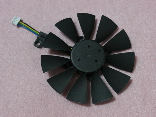 Cooler Fan For ASUS GTX 980Ti 1050 1060 1070 1080 RX 470 480 T129215SU 87mm - Bild 2 von 3