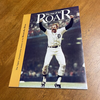 Detroit Free Press The Roar of 84 ROAR Magazine Kirk Gibson Cover Detroit Tigers