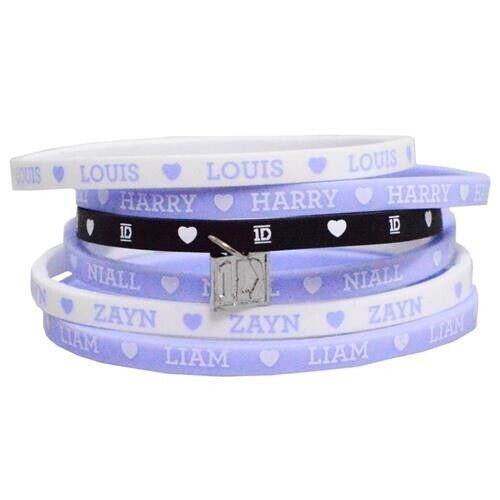 One Direction 6 wristband set - Picture 1 of 1