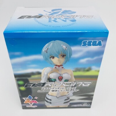 IN Stock SEGA Luminasta EVA Ayanami Rei Asuka Mari Pit Walk Neon Genesis Evangelion Racing Girl Original Anime Figure Model Toys - 26