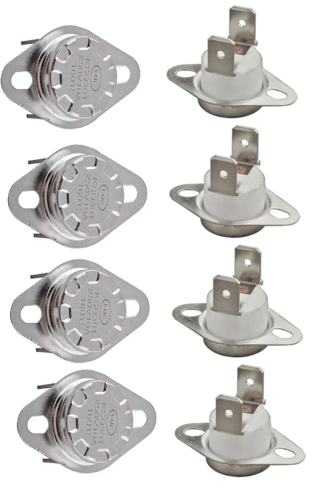 DC4700015A Clothes Dryer Thermostat for Samsung, AP4201892, New 8 Pack