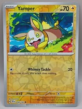Yamper - 058/162 - Reverse Holo - Temporal Forces - NM/M - Pokemon Card