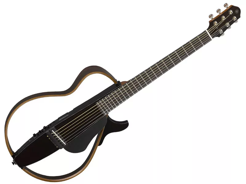 YAMAHA SLG200S TBL Translucent Black Silent Guitar 889025100557 | eBay