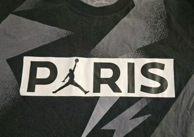 Air Jordan Saint Germain ICI C'est Paris T Shirt Hype Mens Size XL