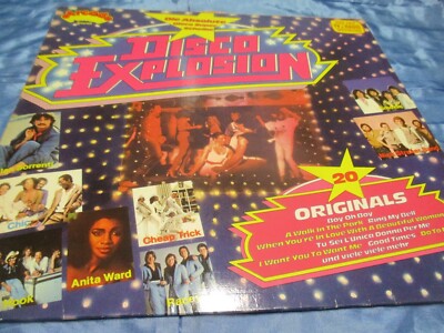 Disco Explosion  ,  20 Top Hits ,  Schallplatte , Vinyl , LP  # 937  Kult  BB