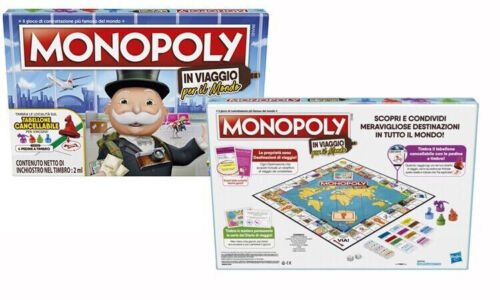 Novità - MONOPOLY - IN VIAGGIO PER IL MONDO - HASBRO GAMING - Foto 2 di 2