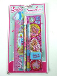 barbie stationery set