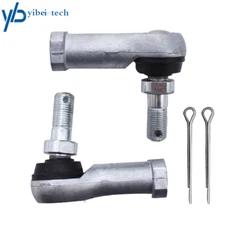 FIT For Club Car Precedent 2004+ G&E Golf Cart 2× Steering Tie Rod End RH thread