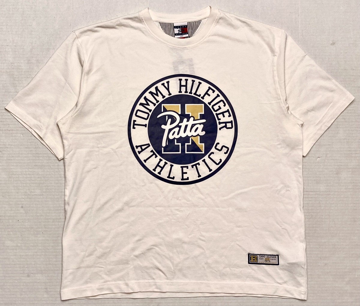 PATTA x TOMMY HILFIGER Athletics Loose Fit Shirt Ancient White