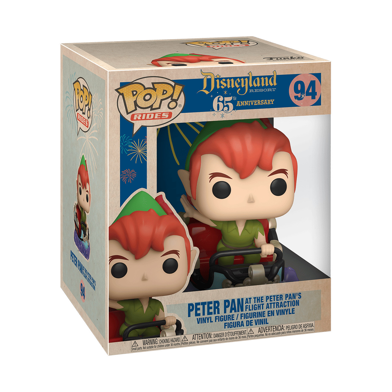En Oferta Funko Pop! Rides: Disney - Peter Pan At The Peter Pan'S Flight Attraction #94